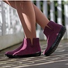 Glerups Glerups Boot Slipper with rubber black sole - size 42 - Cranberry Glerups Glerups Boot Slipper with rubber black sole - size 42 - Cranberry