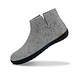 Glerups Glerups Boot met rubberen zwarte zool Lichtgrijs - maat 41 Glerups Glerups Boot met rubberen zwarte zool Lichtgrijs - maat 41