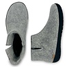Glerups Glerups Boot Slipper with rubber black sole Light Grey - size 41 Glerups Glerups Boot Slipper with rubber black sole Light Grey - size 41