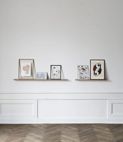 Moebe Moebe Gallery Shelf 70cm Oak Moebe Moebe Gallery Shelf 70cm Oak