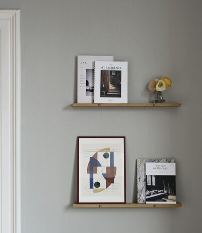 Moebe Moebe Gallery Shelf 70cm Oak Moebe Moebe Gallery Shelf 70cm Oak