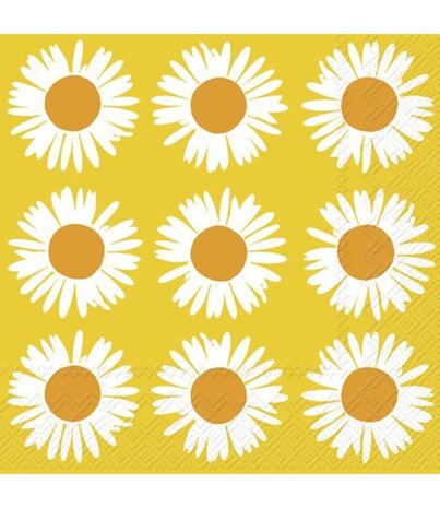 Marimekko Marimekko Auringonkukka Paper Napkin 33x33cm Marimekko Marimekko Auringonkukka Paper Napkin 33x33cm