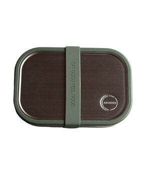 AYA & IDA AYA & IDA Lunchbox 1000 ml Tropical Green incl. divider