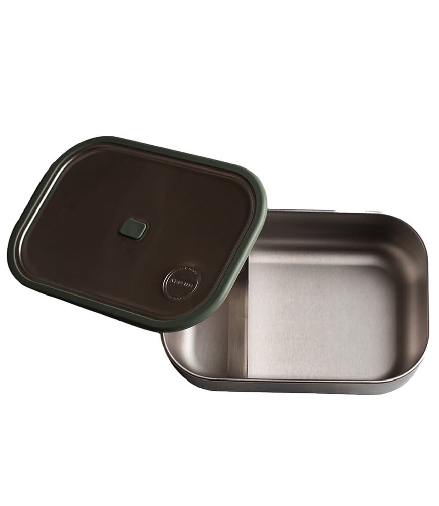 AYA & IDA AYA & IDA Lunch Box 1000 ml Tropical Green incl. divider AYA & IDA AYA & IDA Lunch Box 1000 ml Tropical Green incl. divider