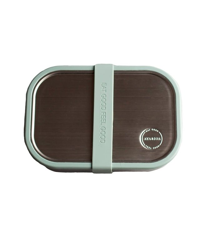 AYA & IDA AYA & IDA Lunch Box 1000 ml Mint Green incl. divider