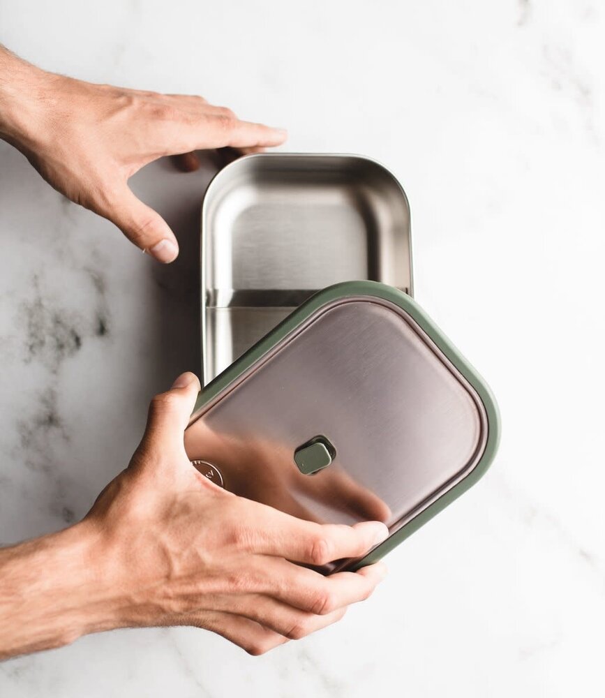 AYA & IDA AYA & IDA Lunch Box 1000 ml Mint Green incl. divider AYA & IDA AYA & IDA Lunch Box 1000 ml Mint Green incl. divider