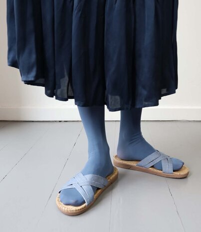 Shangies Shangies Women#1 Sandalen Blue Dots (diverse maten) Shangies Shangies Women#1 Sandalen Blue Dots (diverse maten)