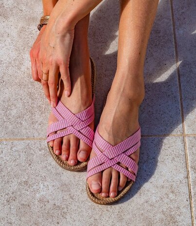 Shangies Shangies Women#1 Sandals Pale Pink (various sizes) Shangies Shangies Women#1 Sandals Pale Pink (various sizes)