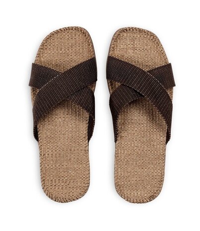 Shangies Shangies Unisex Sandals Brown Coffee (various sizes) Shangies Shangies Unisex Sandals Brown Coffee (various sizes)