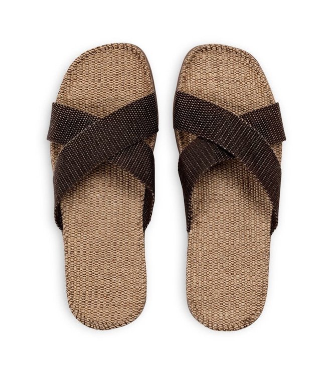 Shangies Shangies Unisex Sandalen (diverse maten) Brown Coffee