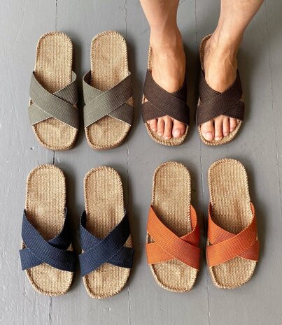 Shangies Shangies Unisex Sandals Midnight Blue (various sizes) Shangies Shangies Unisex Sandals Midnight Blue (various sizes)