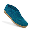 Glerups Glerups Shoe with leather sole (various sizes) Petrol Slipper Glerups Glerups Shoe with leather sole (various sizes) Petrol Slipper