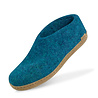 Glerups Glerups Shoe with leather sole (various sizes) Petrol Slipper Glerups Glerups Shoe with leather sole (various sizes) Petrol Slipper