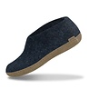 Glerups Glerups Shoe with leather sole (various sizes) Denim Slipper Glerups Glerups Shoe with leather sole (various sizes) Denim Slipper