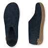 Glerups Glerups Shoe with leather sole (various sizes) Denim Slipper Glerups Glerups Shoe with leather sole (various sizes) Denim Slipper