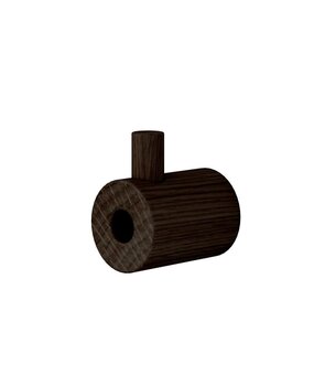 Moebe Moebe wandknop gerookt eiken