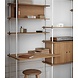 Moebe Moebe Shelving system bureau plank D52cm (diverse kleuren) – losse onderdelen Moebe Moebe Shelving system bureau plank D52cm (diverse kleuren) – losse onderdelen