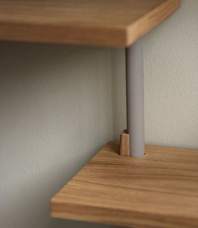 Moebe Moebe Shelving system 1 poot 65cm (diverse kleuren) – losse onderdelen