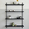 Moebe Moebe Shelving system 1 leg 115cm (various colors) – loose parts Moebe Moebe Shelving system 1 leg 115cm (various colors) – loose parts