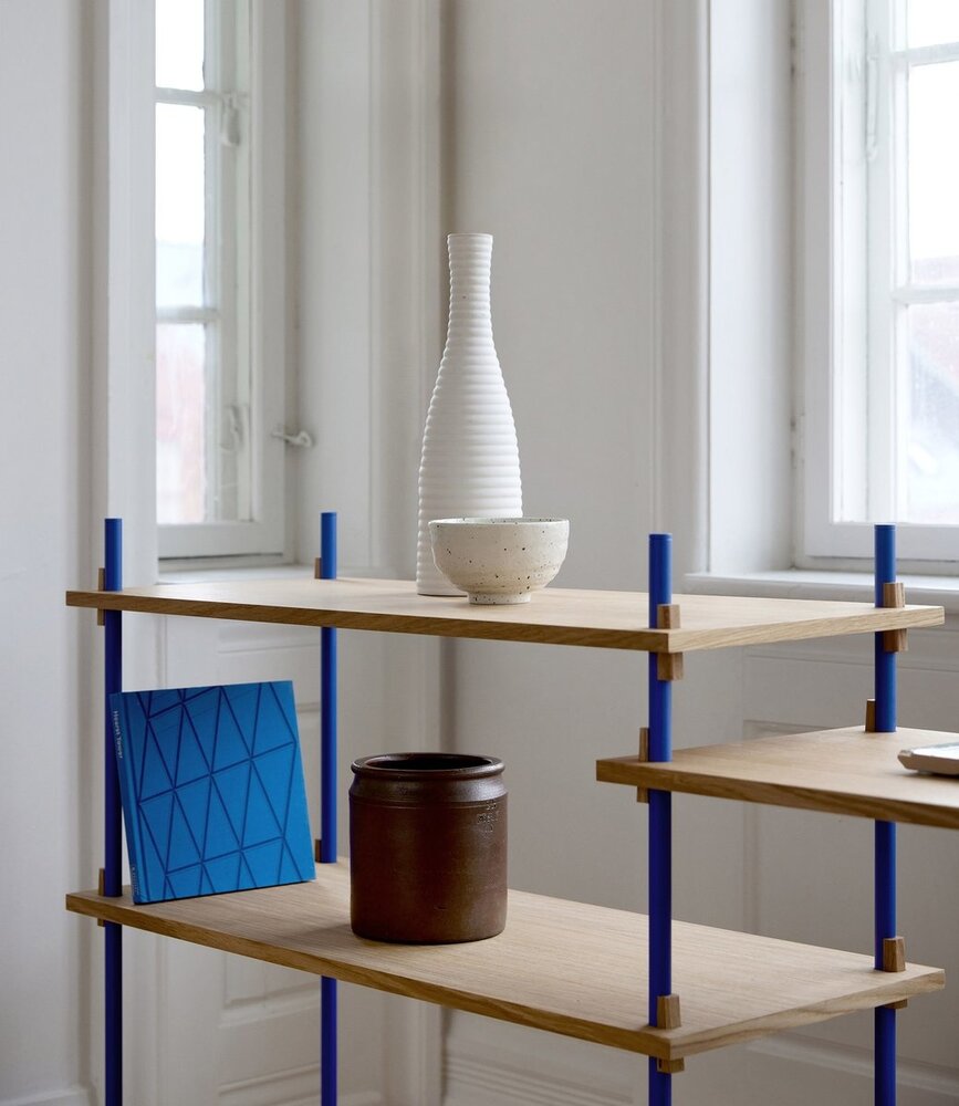 Moebe Moebe Shelving system 2 legs 65cm (various colors) – loose parts Moebe Moebe Shelving system 2 legs 65cm (various colors) – loose parts