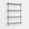 Moebe Moebe Wall Shelving WS.115.1 (diverse kleuren) Moebe Moebe Wall Shelving WS.115.1 (diverse kleuren)