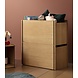 Moebe Moebe Storage Box eiken opberger 60 x 31 x 32 cm zwart Moebe Moebe Storage Box eiken opberger 60 x 31 x 32 cm zwart