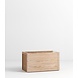 Moebe Moebe Storage Box eiken opberger 60 x 31 x 32 cm wit Moebe Moebe Storage Box eiken opberger 60 x 31 x 32 cm wit