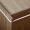 Moebe Moebe Storage Box oak 60 x 31 x 32 cm white Moebe Moebe Storage Box oak 60 x 31 x 32 cm white