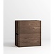 Moebe Moebe Storage Box gerookt eiken opberger 60 x 31 x 32 cm zwart Moebe Moebe Storage Box gerookt eiken opberger 60 x 31 x 32 cm zwart