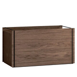 Moebe Moebe Storage Box gerookt eiken opberger 60 x 31 x 32 cm zwart Moebe Moebe Storage Box gerookt eiken opberger 60 x 31 x 32 cm zwart