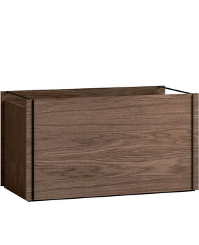 Moebe Moebe Storage Box Smoked Oak 60 x 31 x 32 cm black Moebe Moebe Storage Box Smoked Oak 60 x 31 x 32 cm black