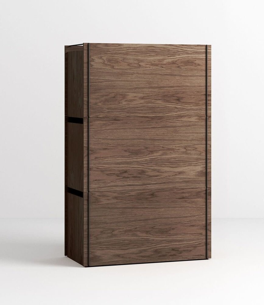 Moebe Moebe Storage Box Smoked Oak 60 x 31 x 32 cm black Moebe Moebe Storage Box Smoked Oak 60 x 31 x 32 cm black