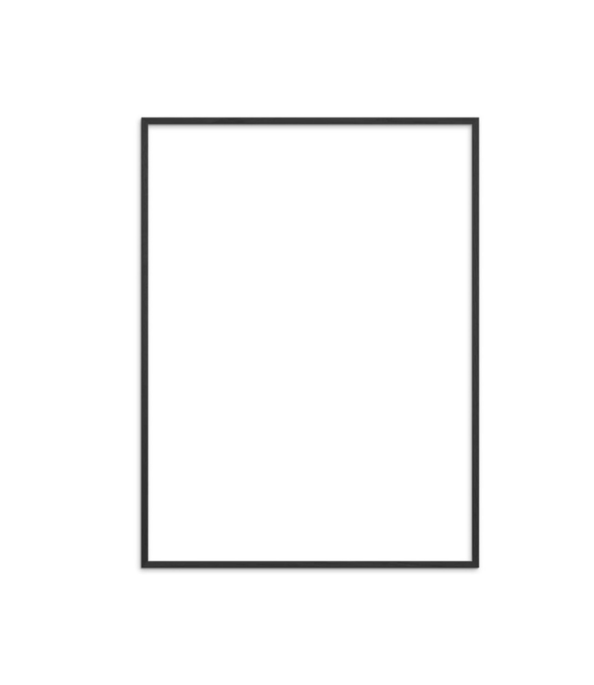 Novictus Houten zwarte fotolijst 30x40cm met glas Novictus Houten zwarte fotolijst 30x40cm met glas