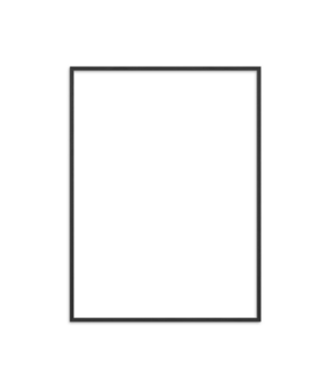 Novictus Wooden black photo frame 30x40cm with glass