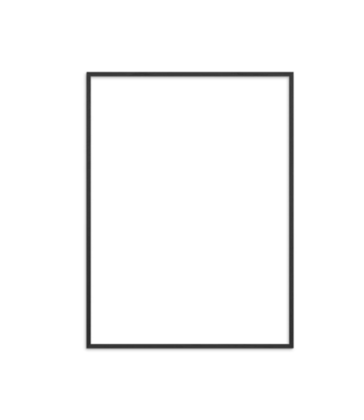 Novictus Houten zwarte fotolijst 30x40cm met glas Novictus Houten zwarte fotolijst 30x40cm met glas