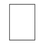 Novictus Wooden black photo frame A3 with glass