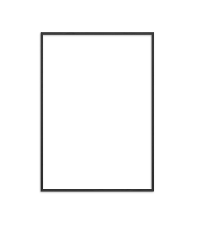 Novictus Houten zwarte fotolijst A3 met glas