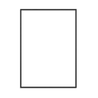 Novictus Wooden black photo frame A3 with glass Novictus Wooden black photo frame A3 with glass