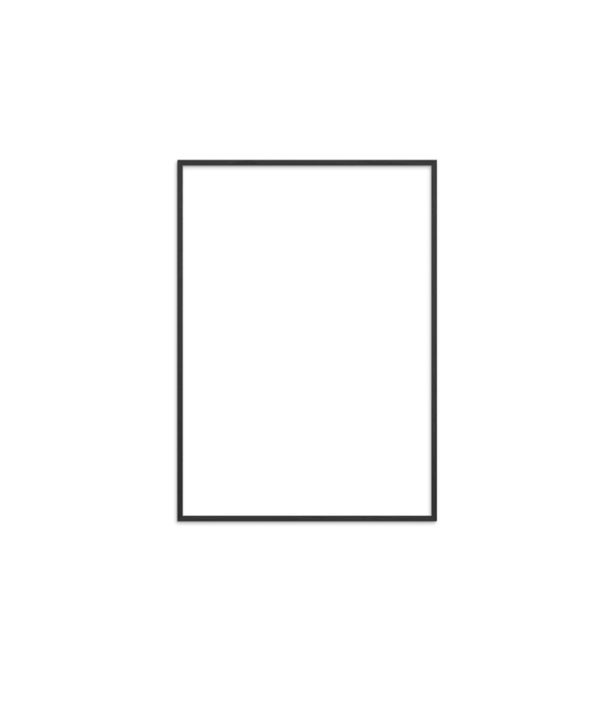 Novictus Houten zwarte fotolijst A4 met glas Novictus Houten zwarte fotolijst A4 met glas