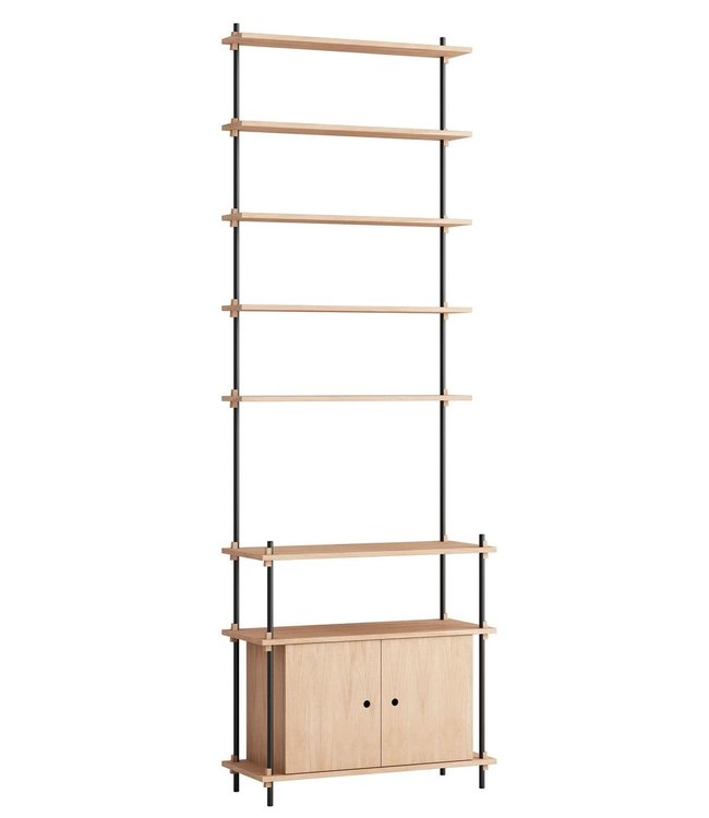 Moebe Moebe Shelving system S.255.1.C (various colours)