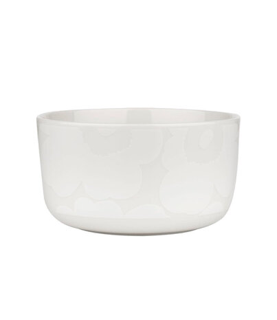 Marimekko Marimekko Unikko 5dl kom gebroken wit Marimekko Marimekko Unikko 5dl kom gebroken wit