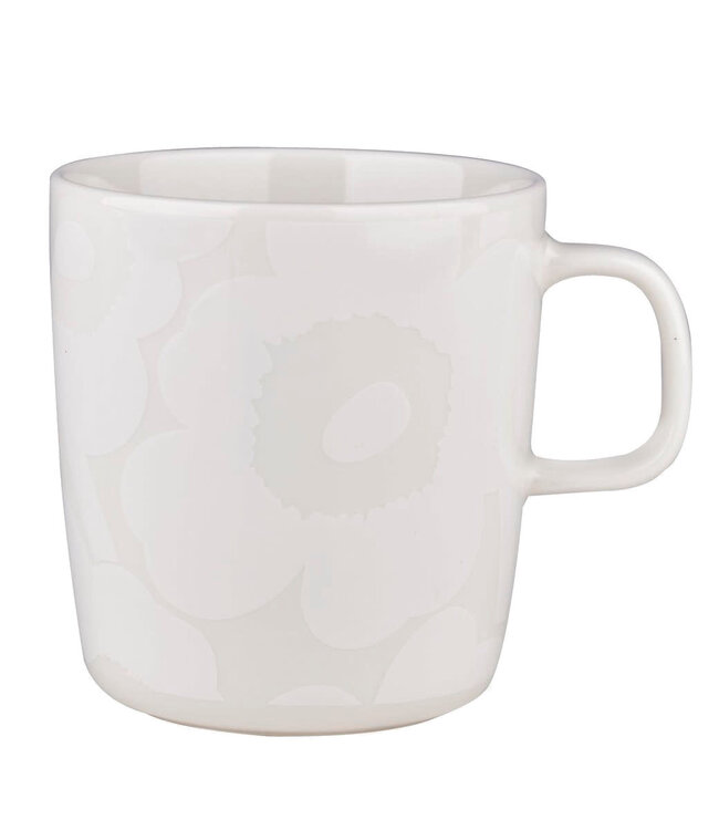 Marimekko Marimekko Unikko 4dl beker gebroken wit