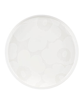 Marimekko Marimekko Unikko plate 20cm offwhite