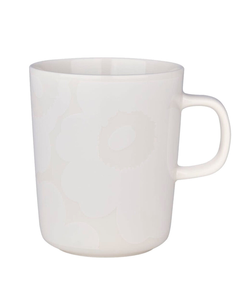 Marimekko Marimekko Unikko 2.5dl beker gebroken wit Marimekko Marimekko Unikko 2.5dl beker gebroken wit