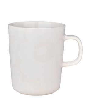 Marimekko Marimekko Unikko 2.5dl cup offwhite Marimekko Marimekko Unikko 2.5dl cup offwhite