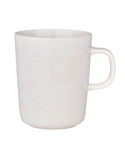 Marimekko Marimekko Unikko 2.5dl beker gebroken wit Marimekko Marimekko Unikko 2.5dl beker gebroken wit