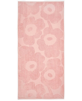 Marimekko Marimekko Unikko handdoek 70x150cm roze Marimekko Marimekko Unikko handdoek 70x150cm roze
