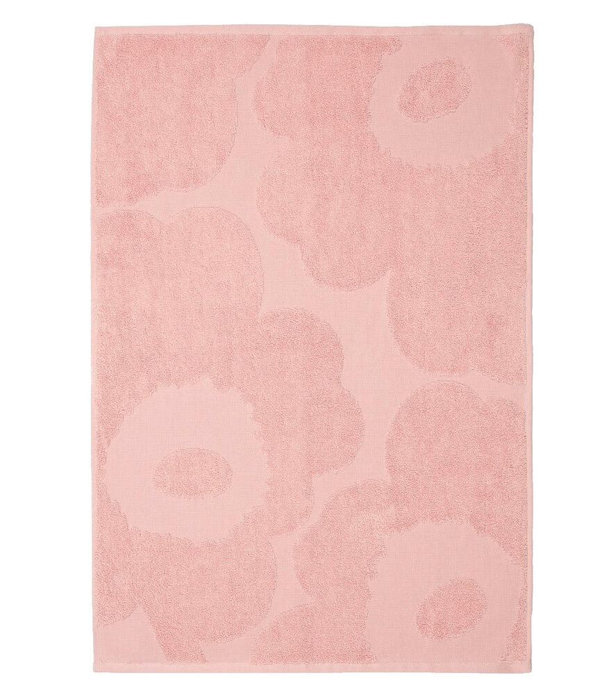 Marimekko Marimekko Unikko handdoek 50x70cm roze Marimekko Marimekko Unikko handdoek 50x70cm roze