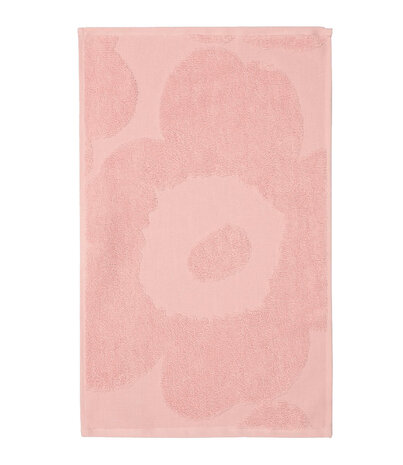 Marimekko Marimekko Unikko handdoek 32x50cm roze Marimekko Marimekko Unikko handdoek 32x50cm roze