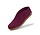 Glerups Shoe with leather sole (various sizes) Cranberry Slipper